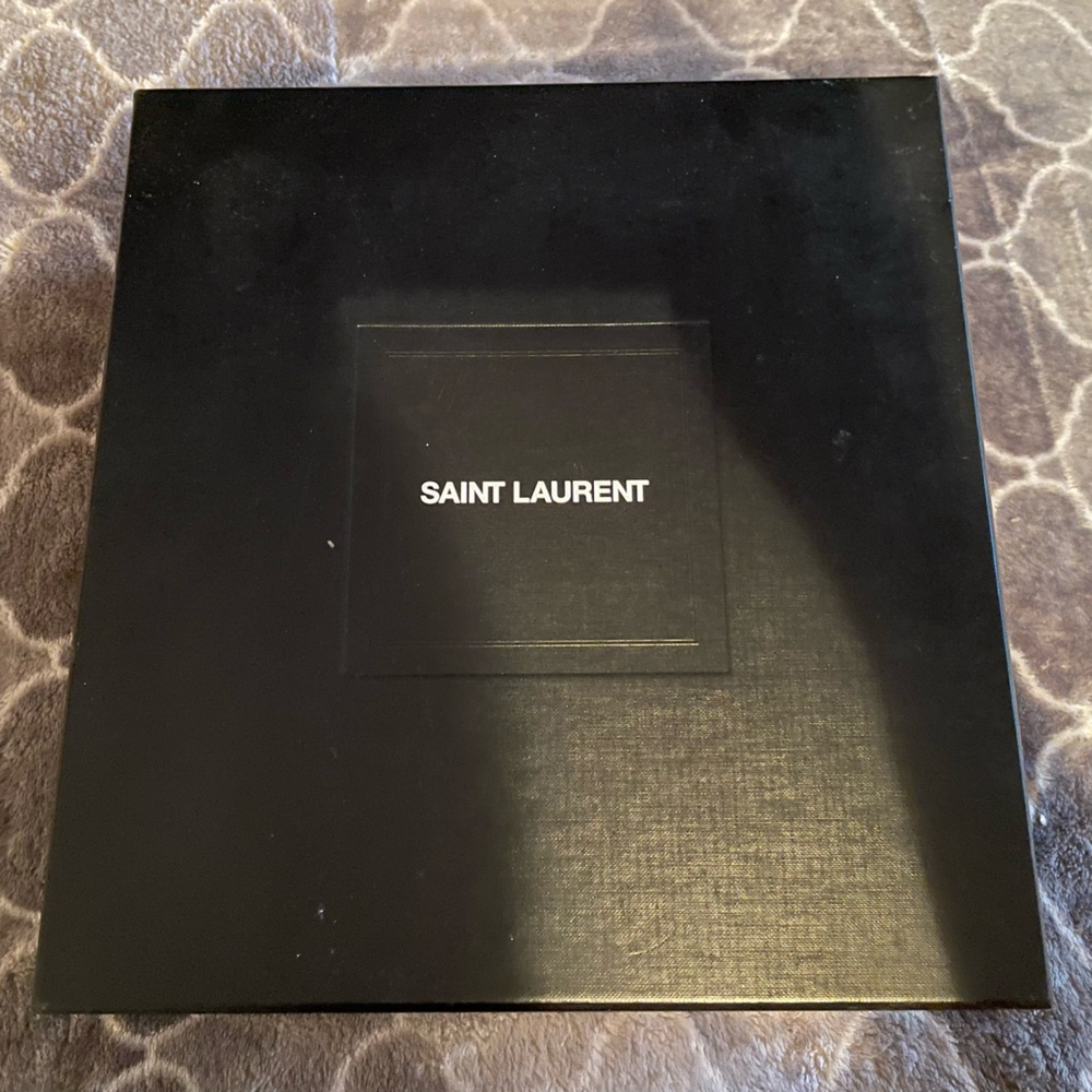 Saint Laurent Nero Storage Box